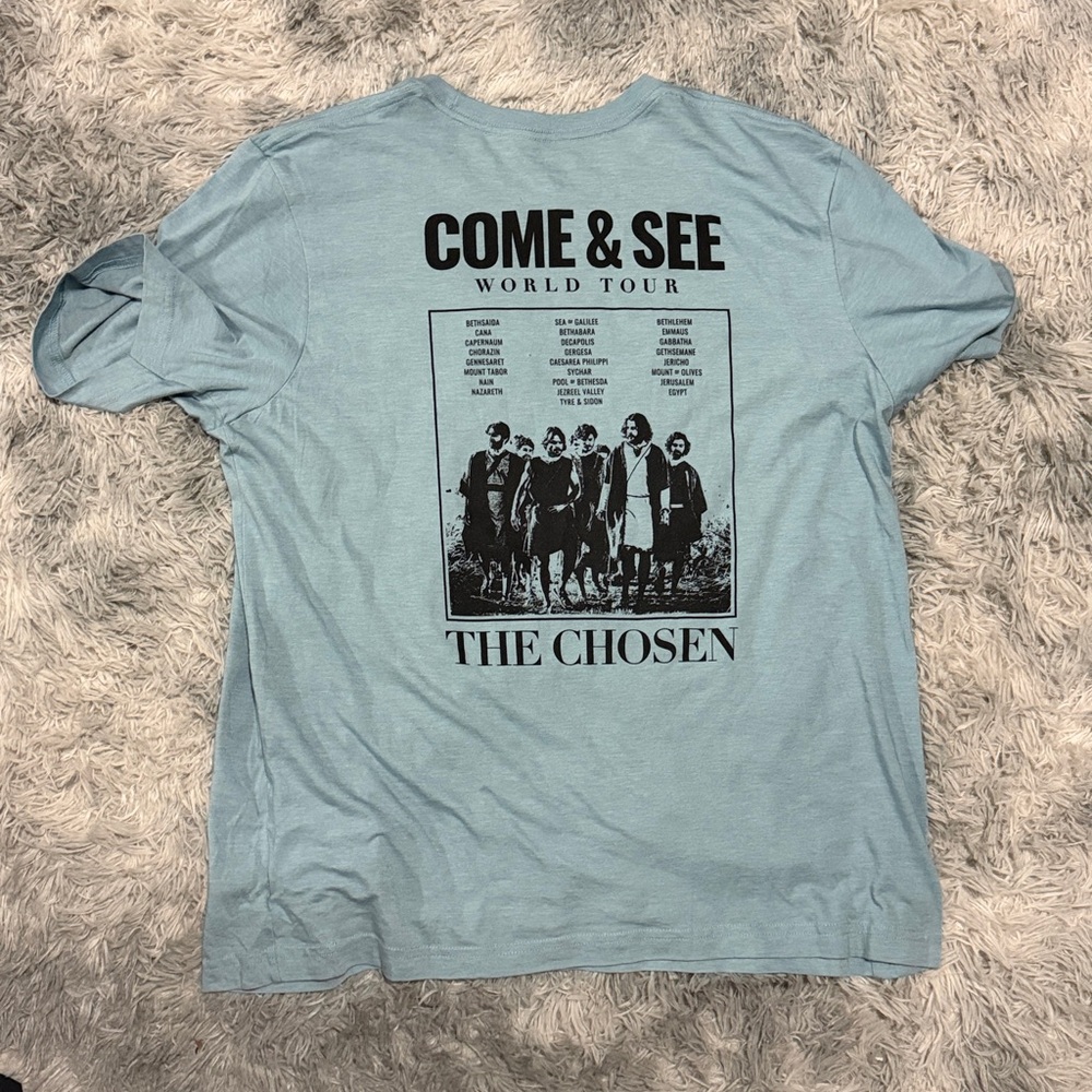The Chosen shirt 2XL Mens Blue
